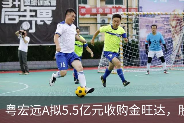 粤宏远A拟5.5亿元收购金旺达，股价“一字”涨停